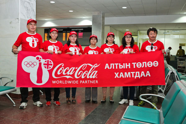 М-Си-Эс Кока-Кола компаний азтангууд Лондонг зорилоо