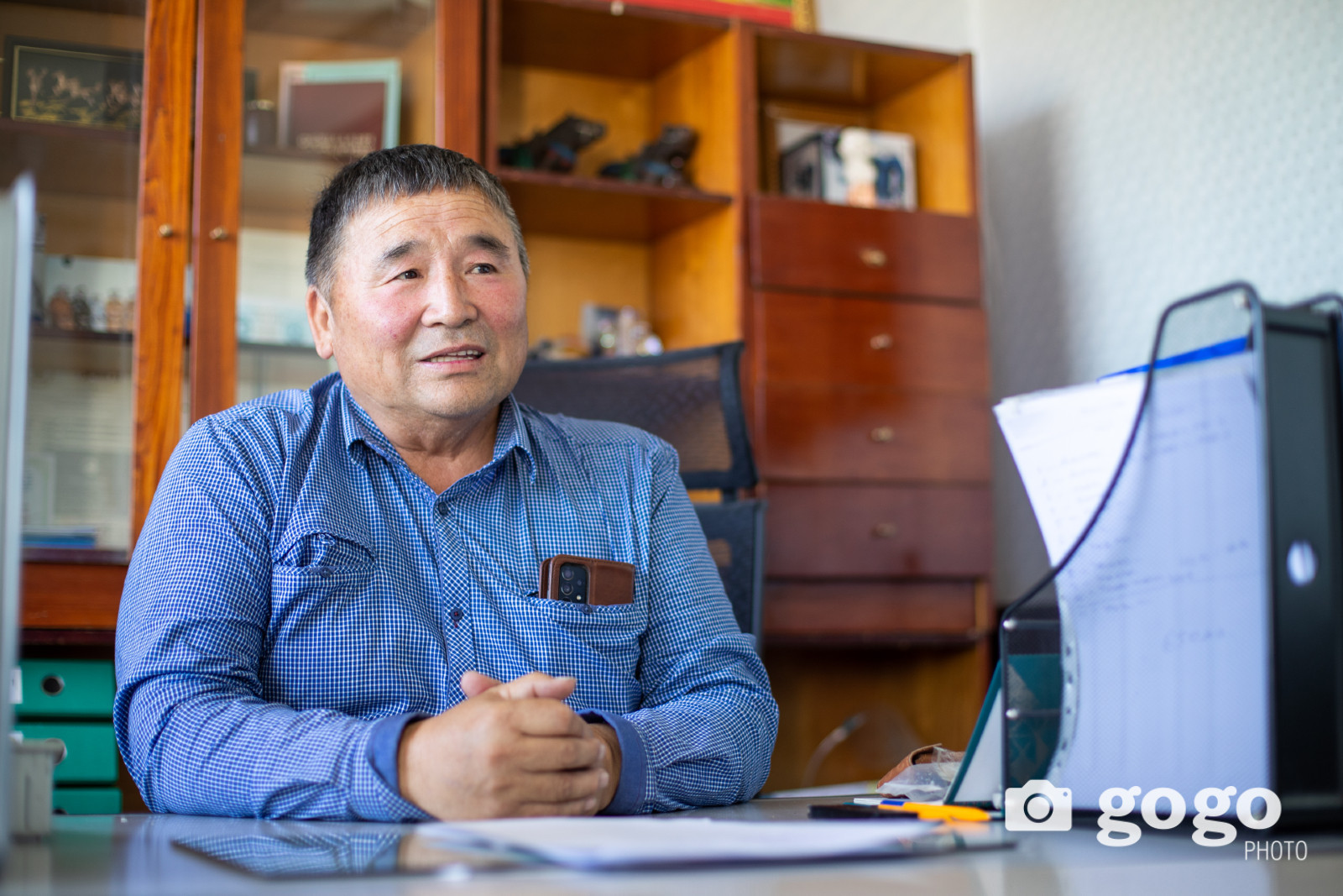 Сургуулийн захирал Д.Өлзийбаяр