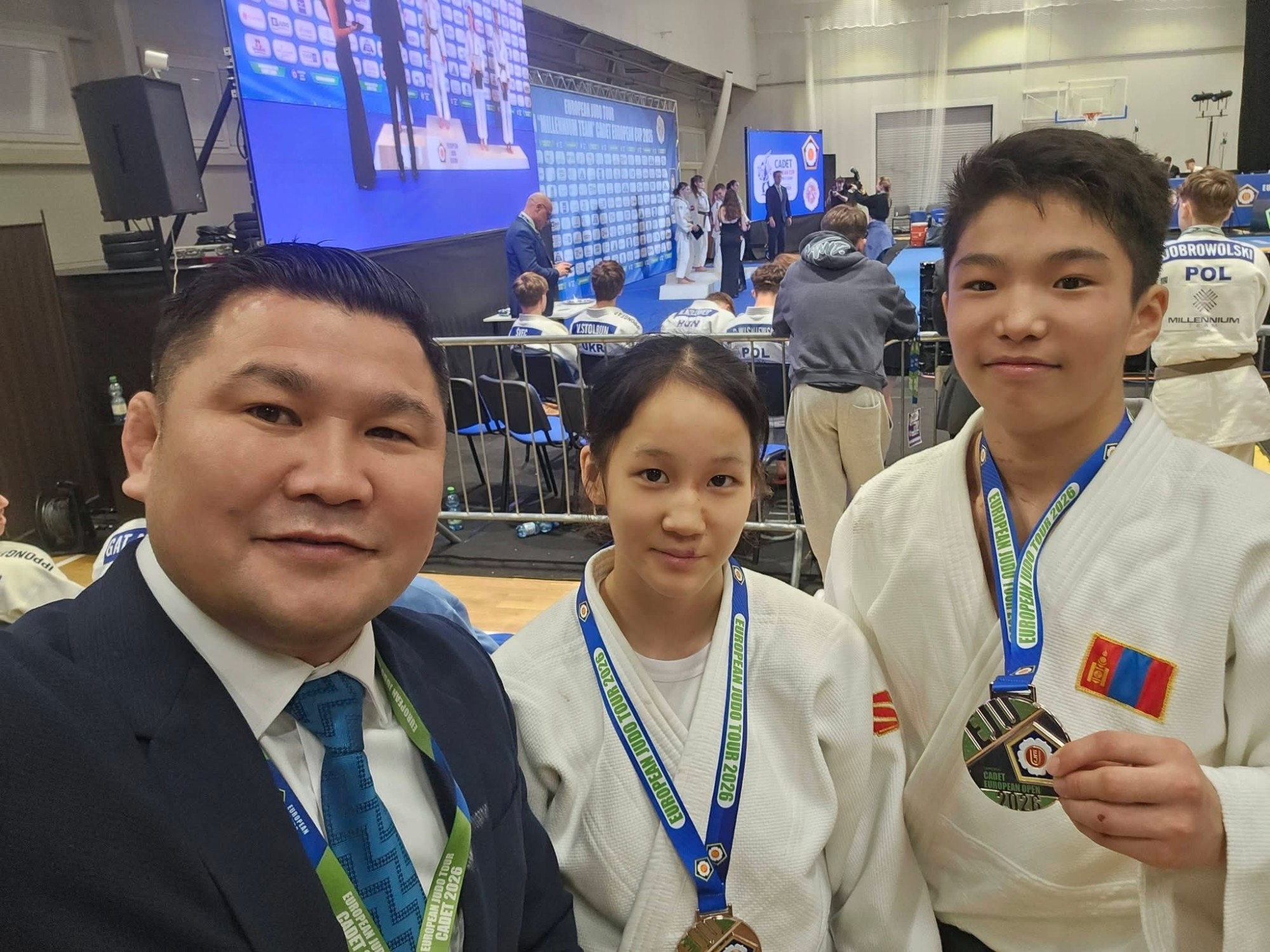 Өсвөрийн жүдочдын Европын нээлттэй цомын тэмцээн эхэллээ