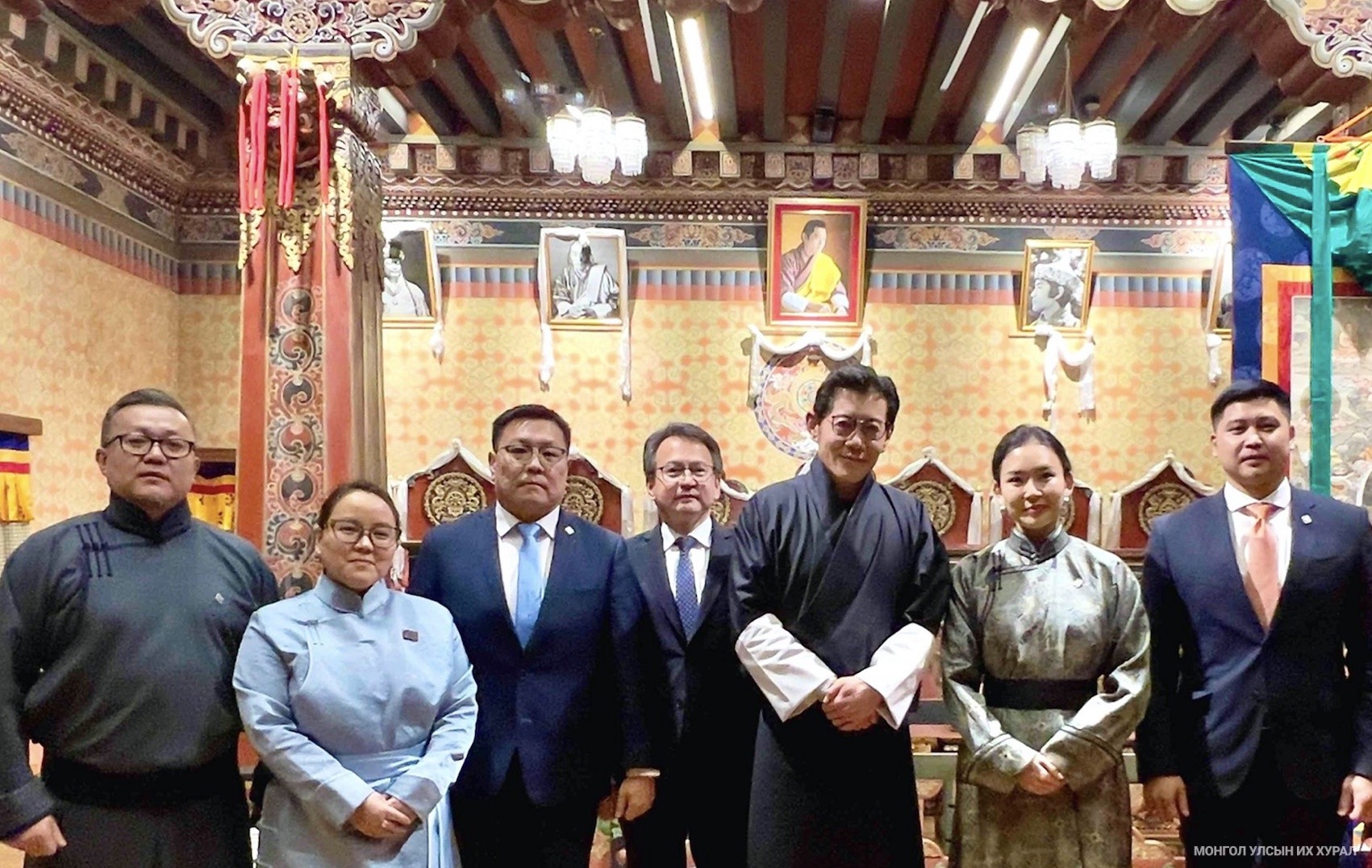 УИХ дахь Монгол-Бутаны парламентын бүлгийн гишүүд Бутаны Хаант Улсад айлчлал хийлээ