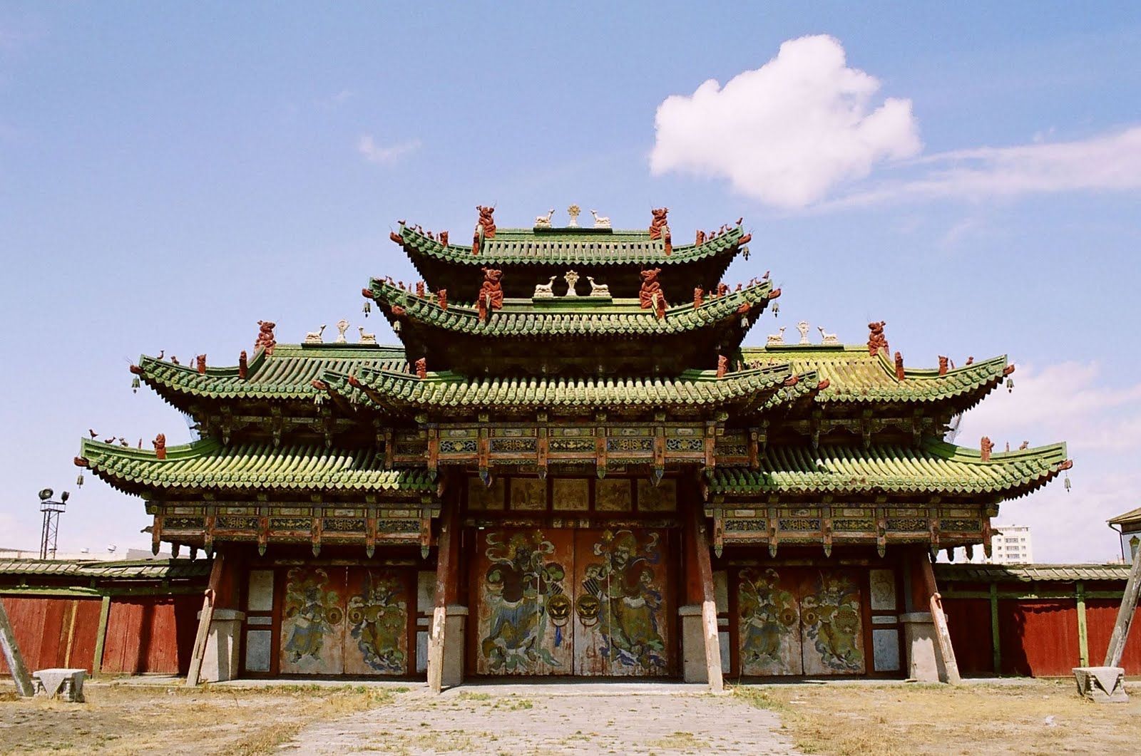 the Choijin Lama Monastery and Musuem