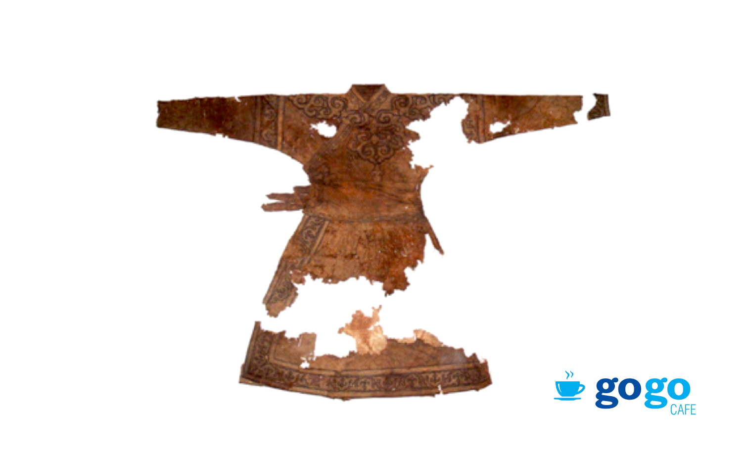 Монгол язгууртны дээл. Хэнтий, Дэлгэрхаан, Бухын хошуу. XIII-XIV зуун. Монгол улсын Үндэсний музей.