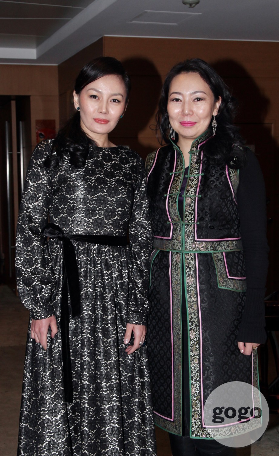 Actress R.Ankhnyam and Project Leader of Mongol Content LLC, Z.Otgontuya