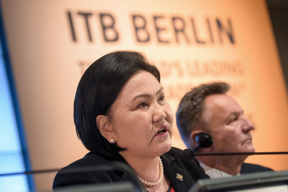 Ms Oyunkhorol Dulamsuren, Minister of Environment, Green Development and Tourism, Mongolia