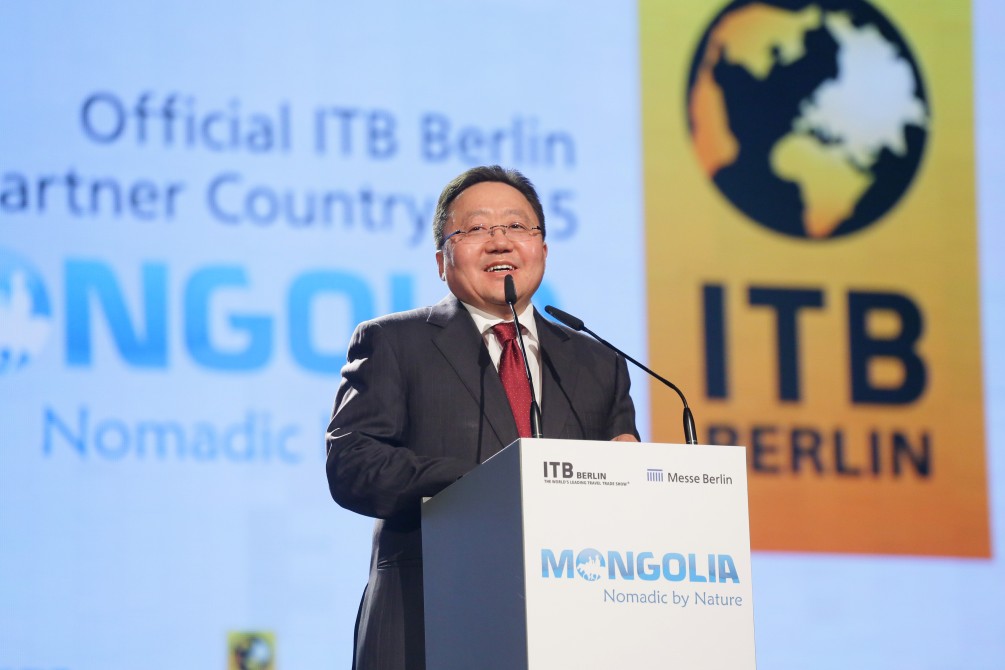 E. Tsakhiagiin Elbegdorj, President of Mongolia