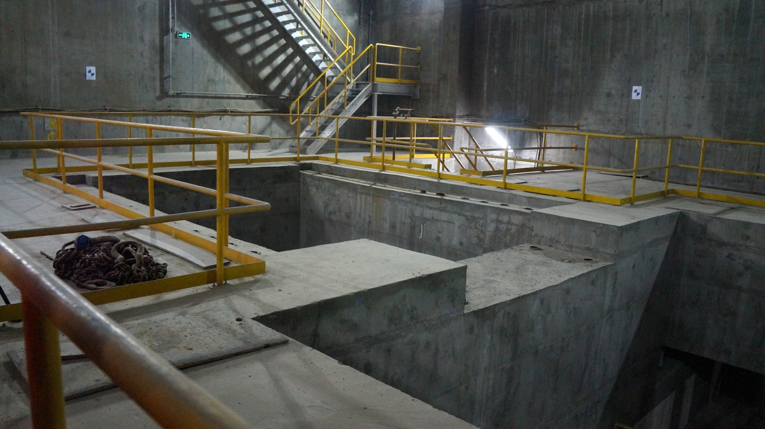 The inside of Shaft 2