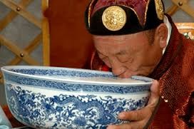 This is how we drink Airag in Mongolia