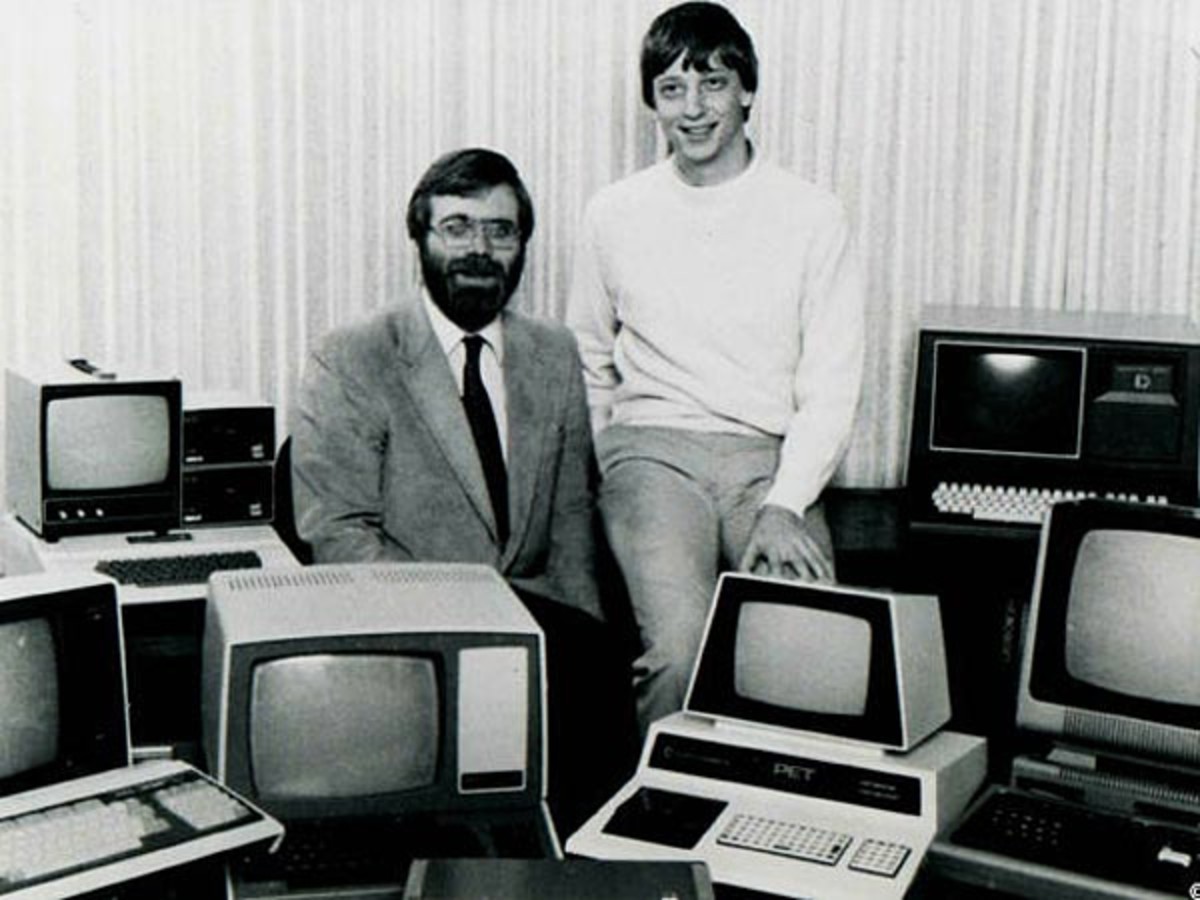 Билл Гейтс, Пол Аллен нар 1981 он...