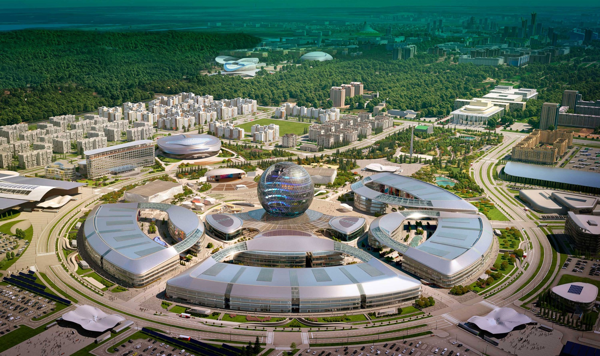 Астана Экспо 2017-Ерөнхий загвар