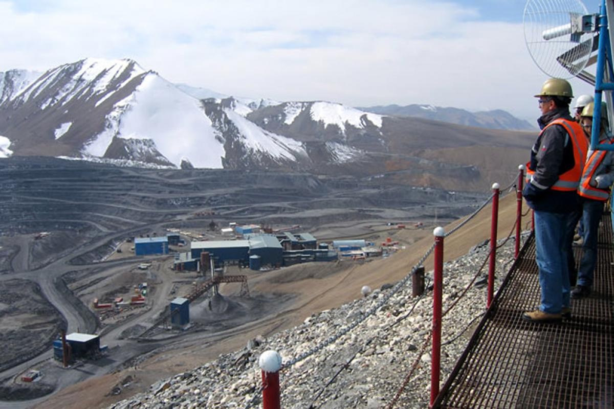 Centerra Gold-operated Kumtor gold mine in the eastern part of Kyrgyzstan