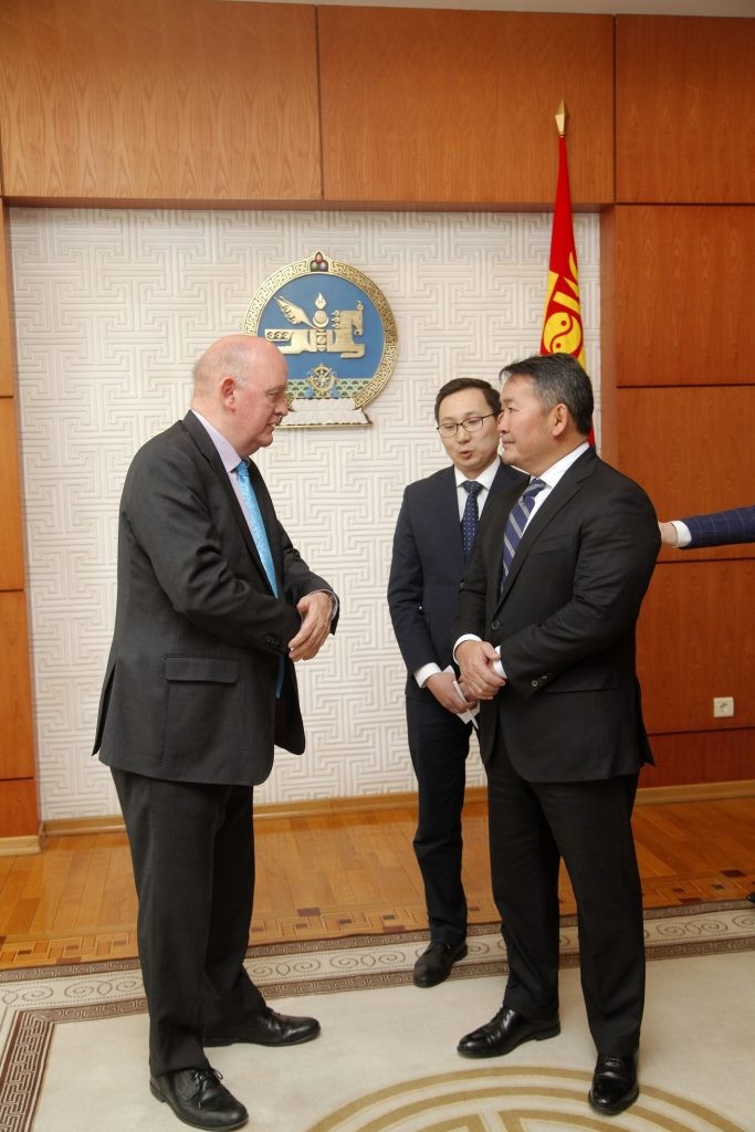 Ambassador of Ireland, Mr. Eoin O’Leary