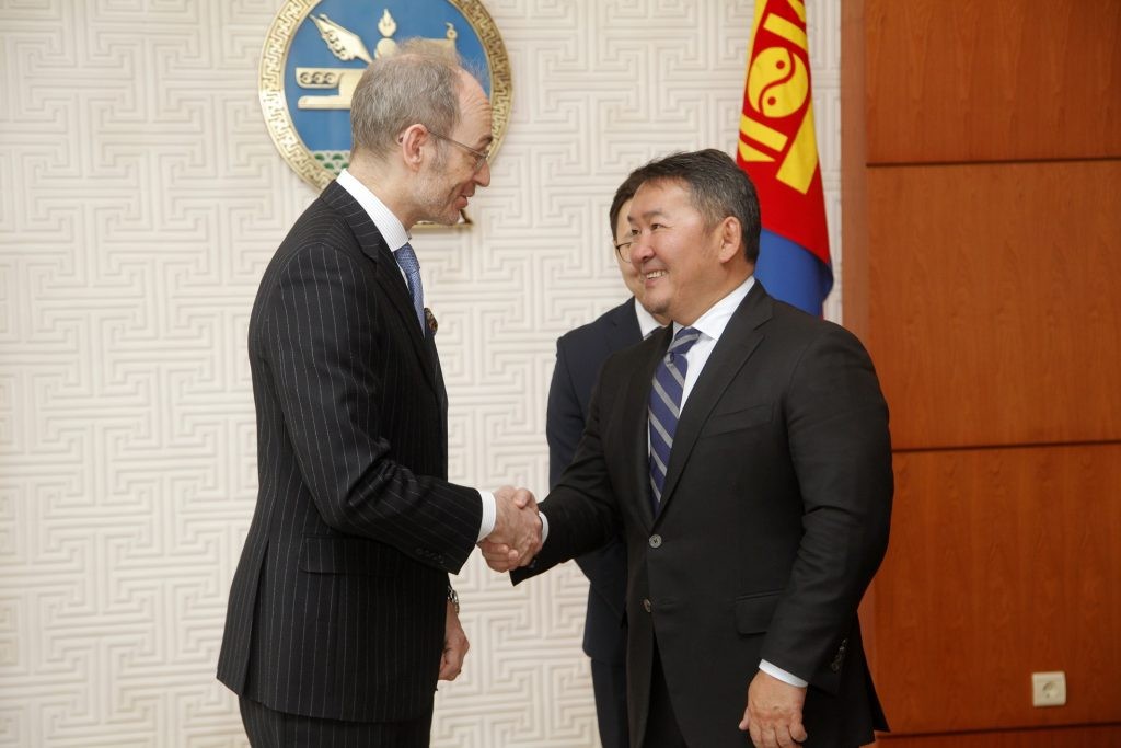 Ambassador of the Grand Duchy of Luxembourg, Dr. Marc Huebsch
