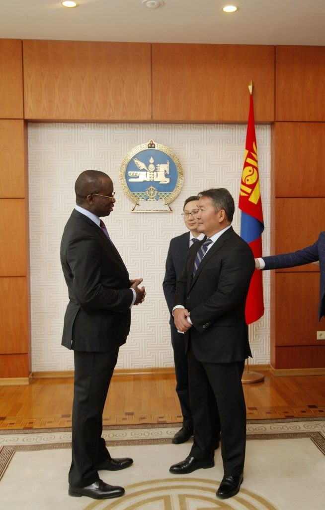 Ambassador of Burkina Faso, Mr. Antoine Somda