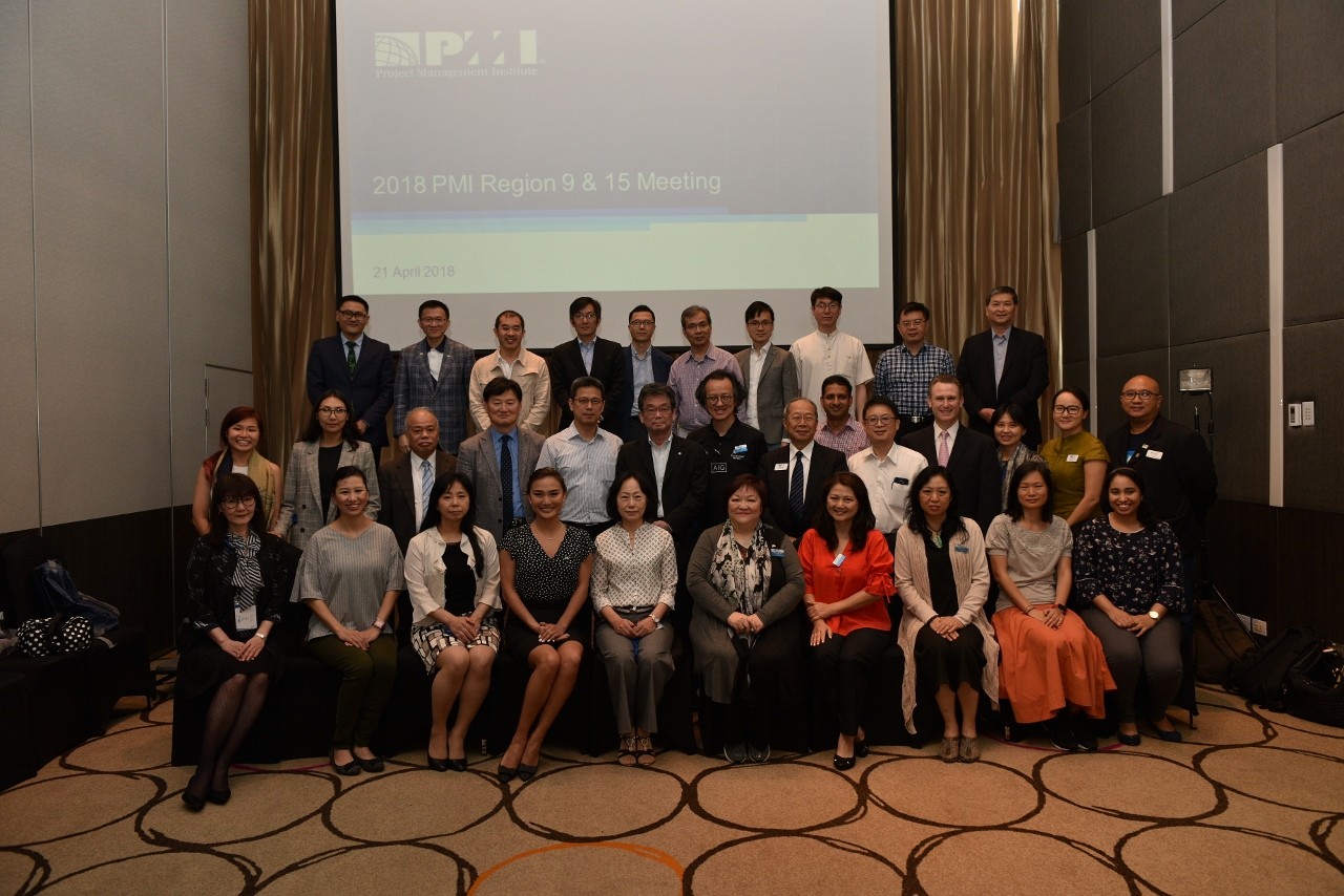 PMI байгууллагын 9-р бүсийн Япон, Солонгос, Хонг Конг, Тайван зэрэг Чаптеруудын Удирдах Зөвлөлийн гишүүдийн хамт. Бангкок хот, Тайланд улс