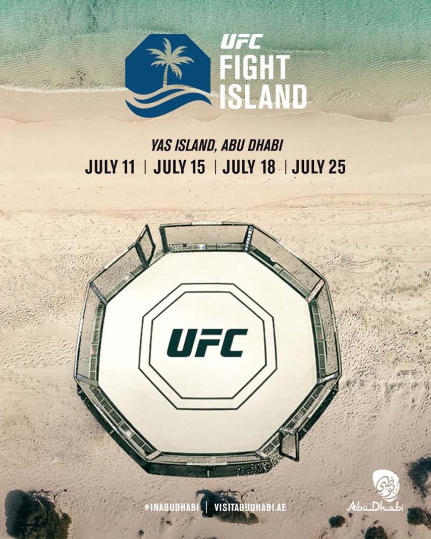 “UFC Fight Island” үзэсгэлэнт Яас арал дээр болно