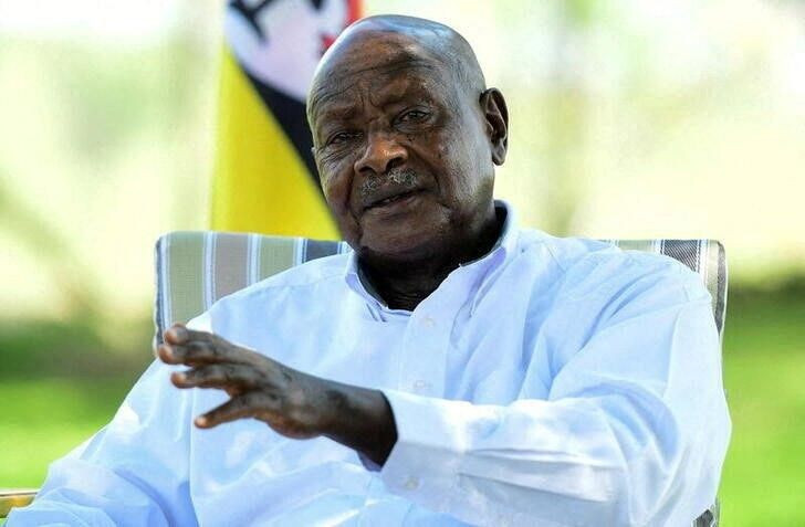 Уганда улсын Ерөнхийлөгч Йовери Мусевени 