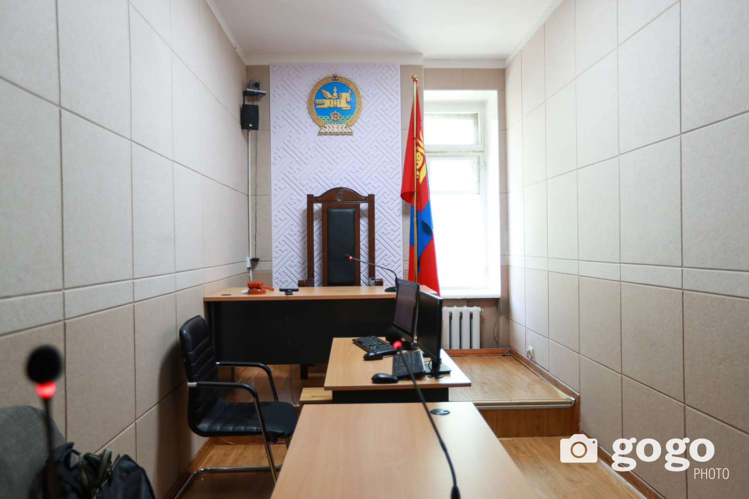 Баянзүрх, Сүхбаатар, Чингэлтэй дүүргийн эрүүгийн хэргийн анхан шатны шүүхийн шүүх хурлын танхим.