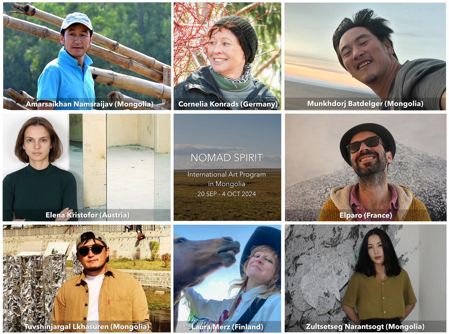 Selected artists