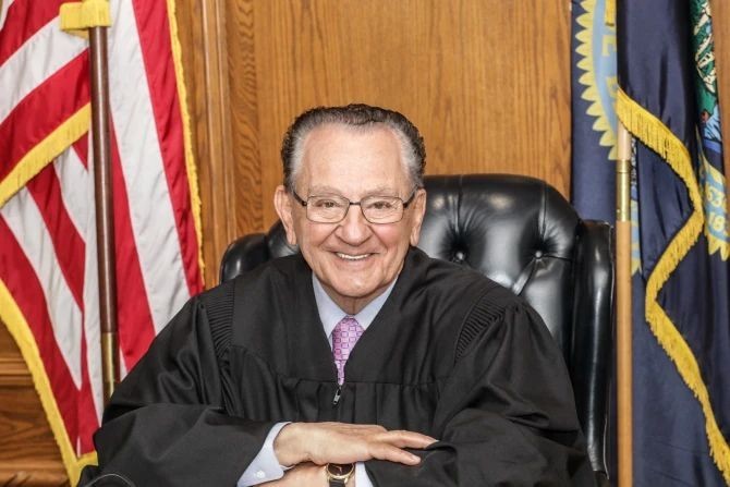 Frank Caprio, a judge at the Providence City Court, the capital of Rhode Island, USA.