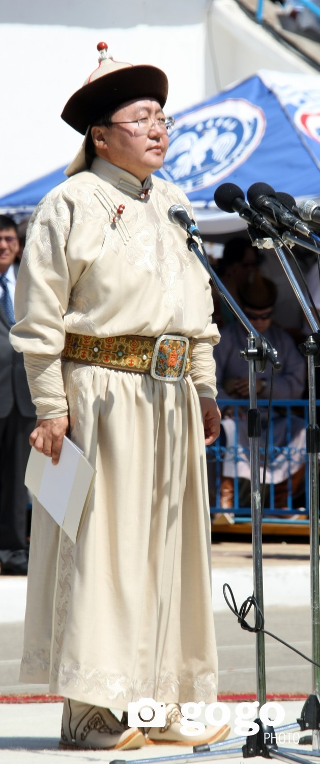 2011 оны Үндэсний их баяр наадам, Монгол Улсын Ерөнхийлөгч Ц.Элбэгдорж