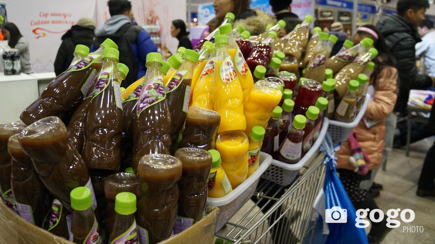 Seabuckthorn, plum, dry grapes and cranberry juice is at MNT 2500