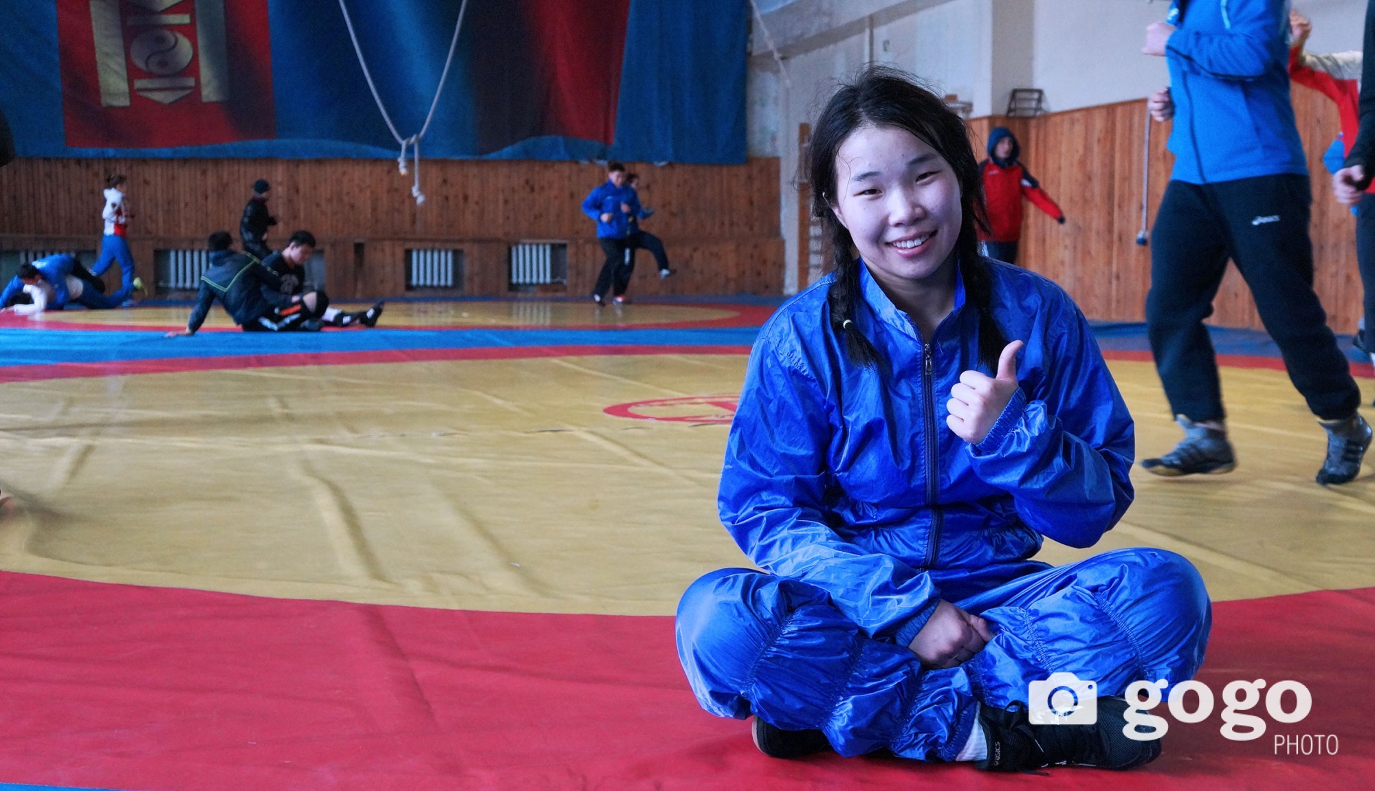 E.Saranhuhuu is an International Master of free-style wrestling. She has trained for six years. A woman, who always inspired by his son, wants to show great success in sports.
