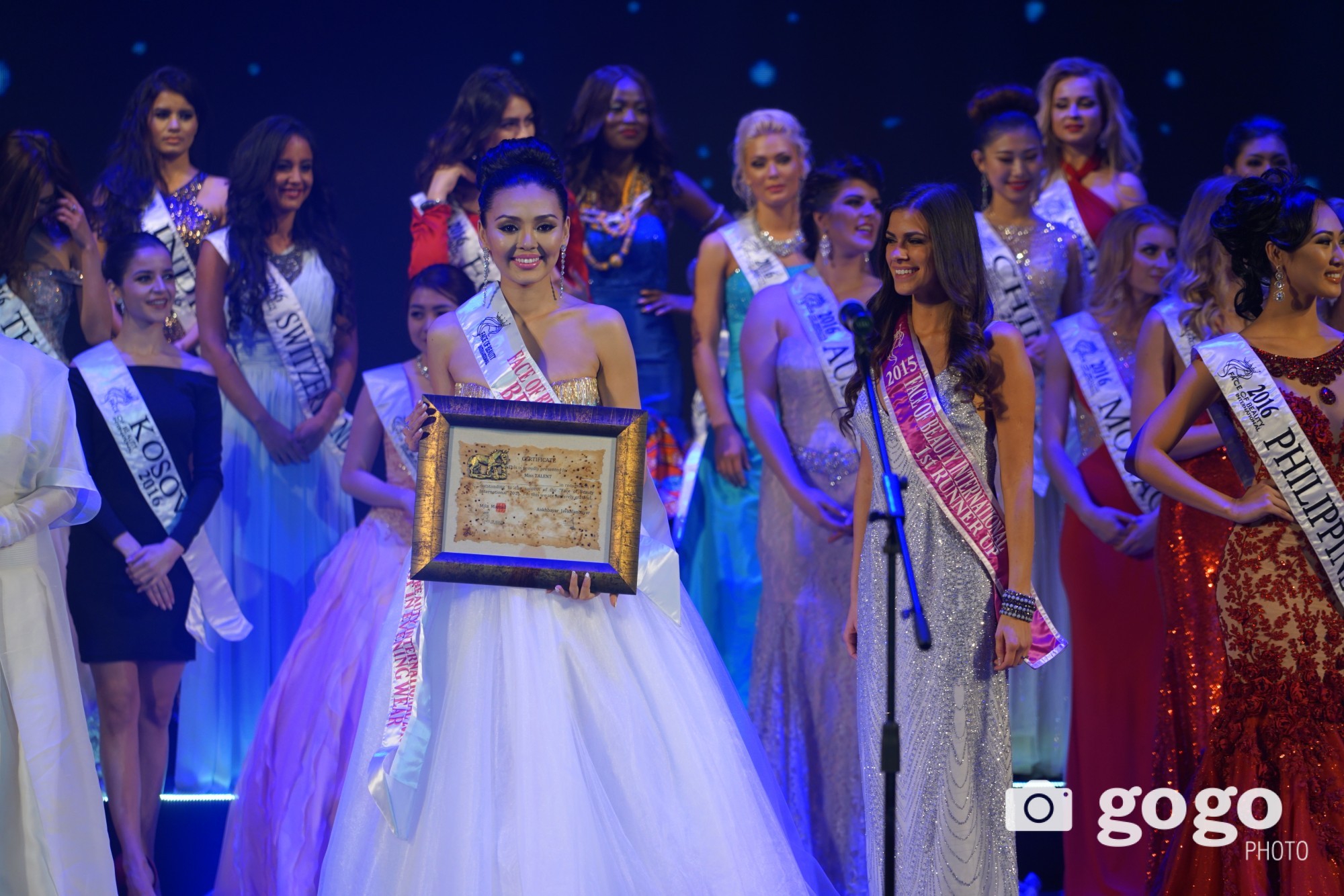 Miss Talent award goes to Miss Mongolia