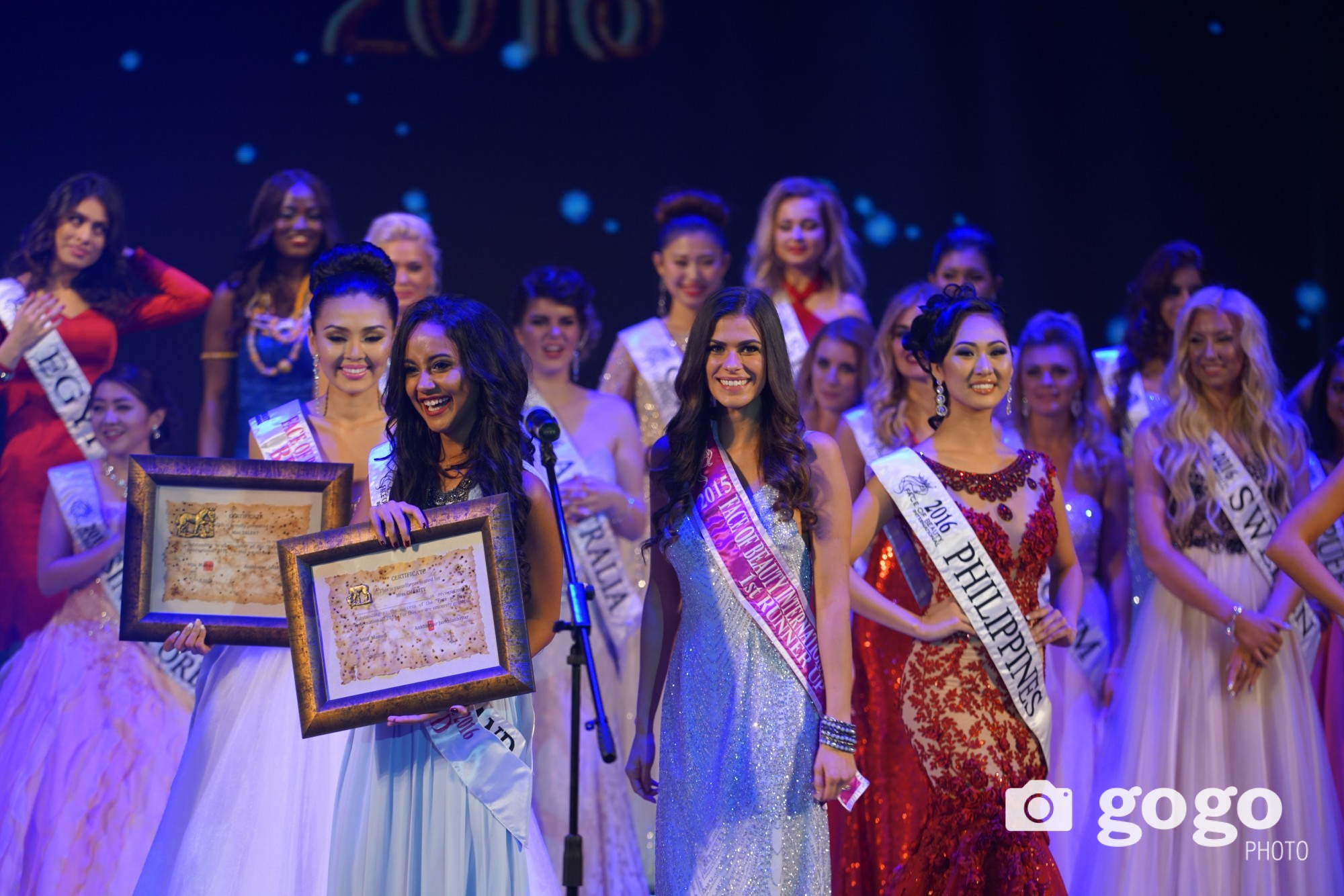 Miss Charity awards goes to Miss Switzerland 