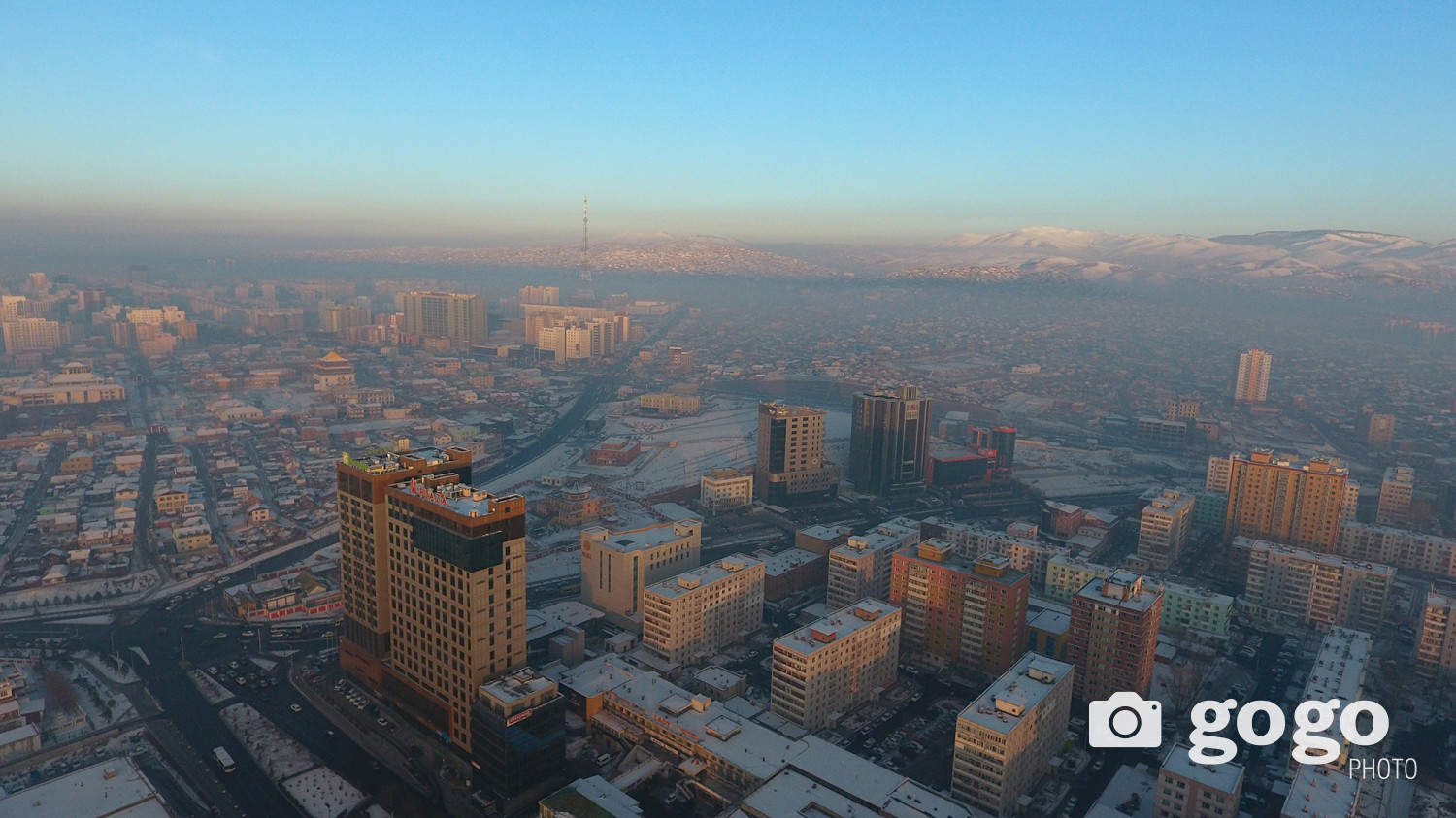 Photo: Sunrise In Ulaanbaatar