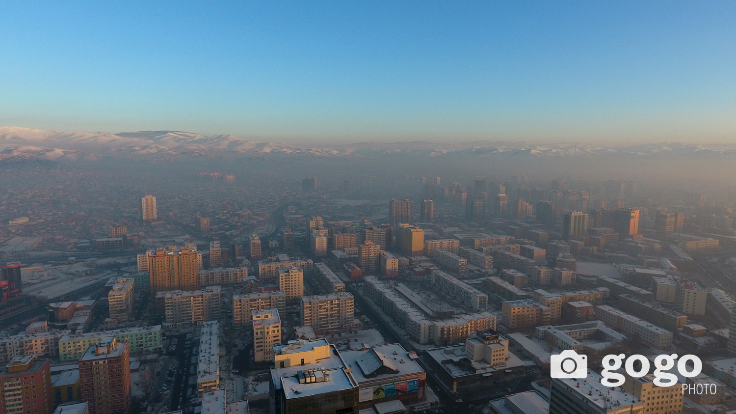 PHOTO: SUNRISE IN ULAANBAATAR