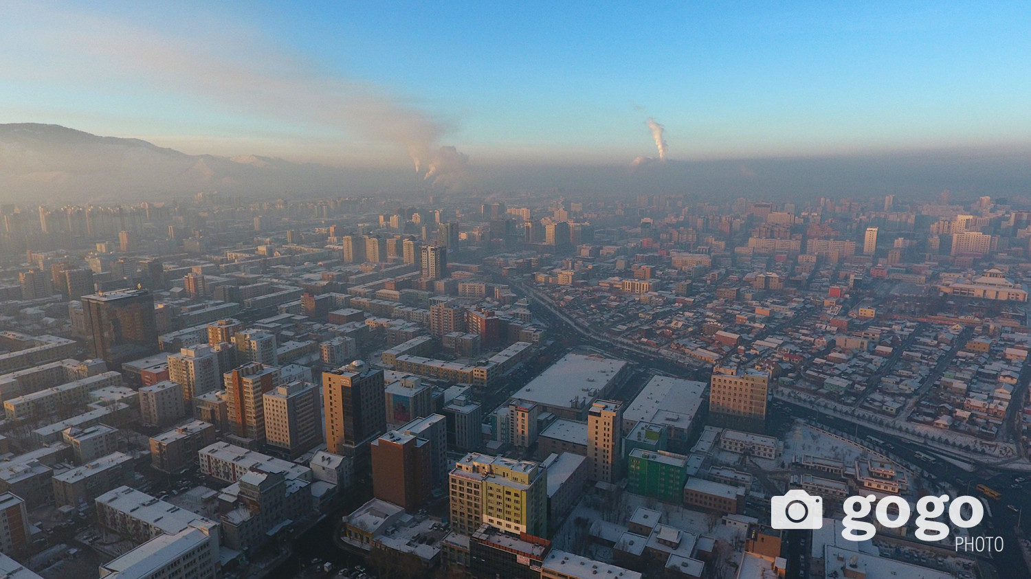 PHOTO: SUNRISE IN ULAANBAATAR