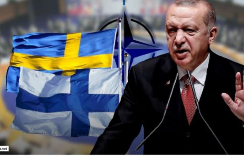 НАТО-д элсэх асуудлыг хэлэлцэхээр Швед, Финландын төлөөлөгчид Туркт айлчилна