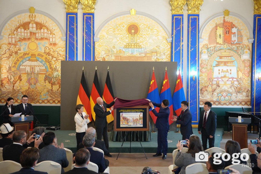 ФОТО: Монгол, Германы дипломат харилцааны 50 жилийн ойн марк, гэрэл зургийн үзэсгэлэнг нээлээ